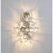 Canada 4 Light 7 inch Chrome Wall Sconce Wall Light